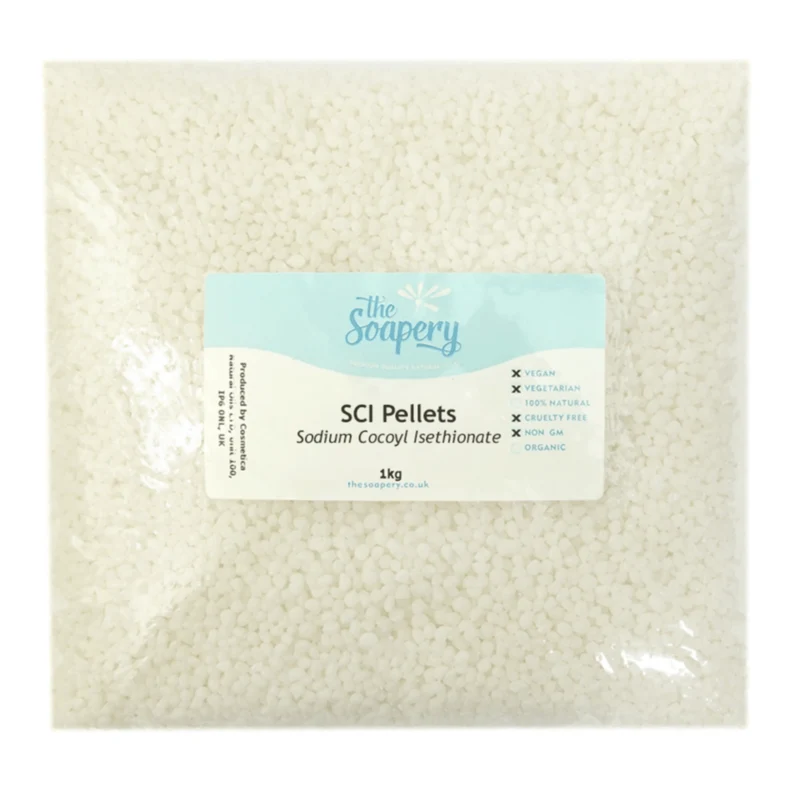 Granulés de cocoyl iséthionate de sodium (SCI)