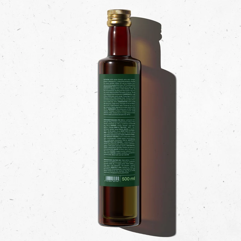 Olivenöl – nativ & kaltgepresst