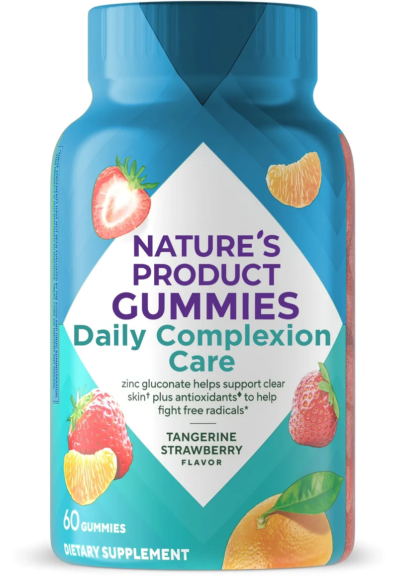 Daily Complexion Care (Tangerine Strawberry), 60 Gummies