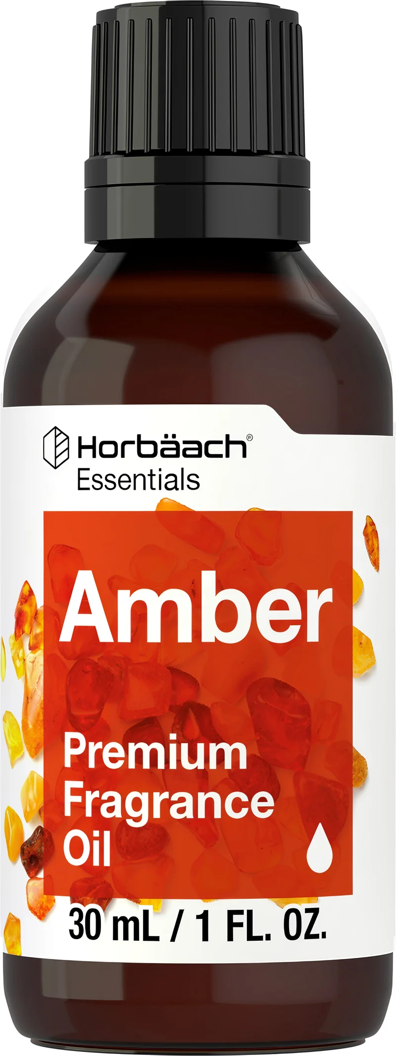 Amber Premium Fragrance Oil, 1 fl oz (30 mL) Dropper Bottle