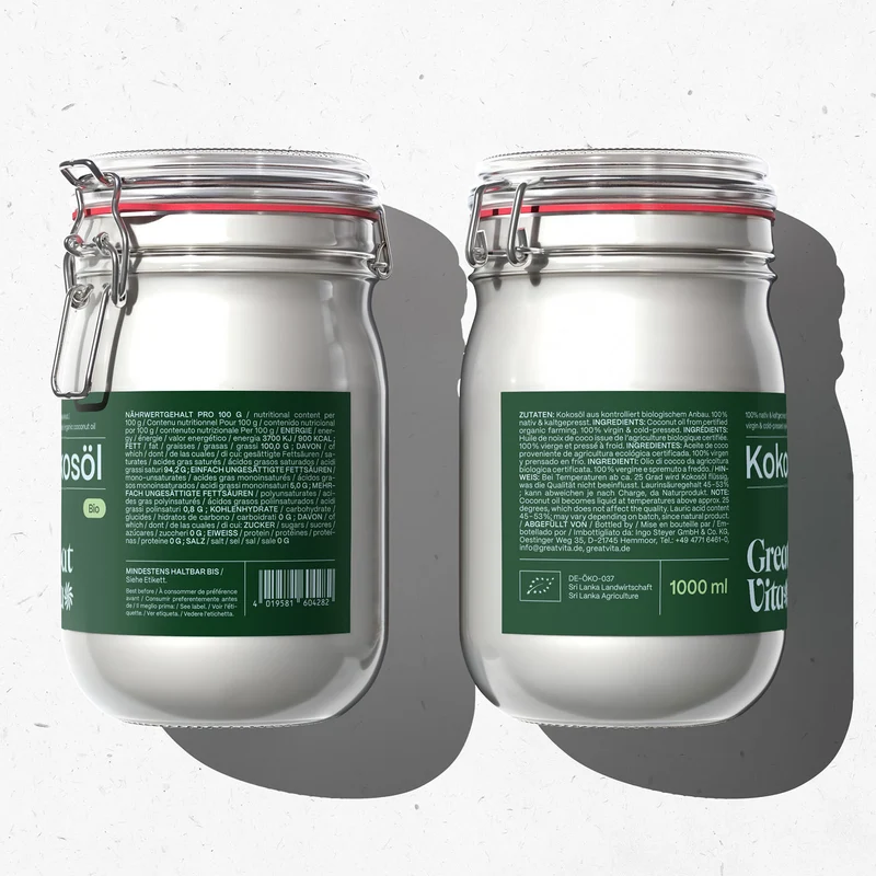 Bio-Kokosöl – nativ & kaltgepresst