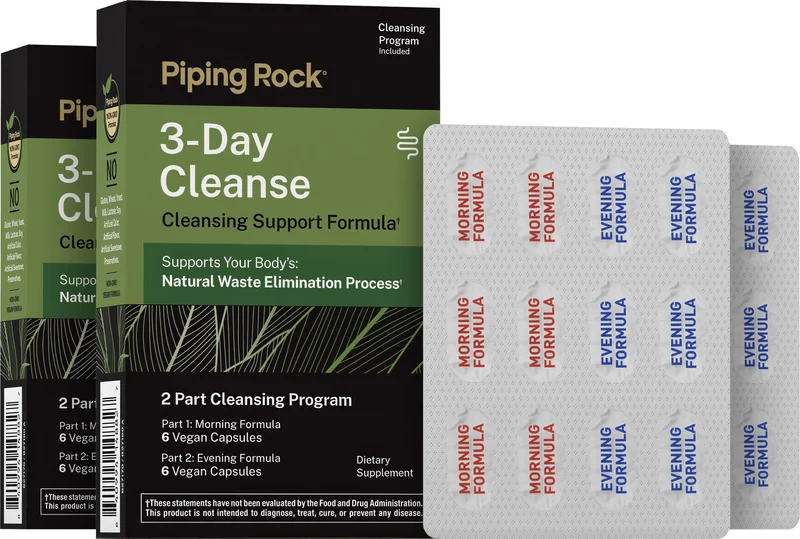 3 Day Cleanse, 12 Vegan Capsules, 2 Boxes