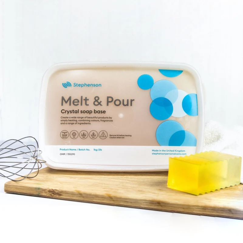 Base de savon fondante et coulée biologique - Sans SLS et SLES