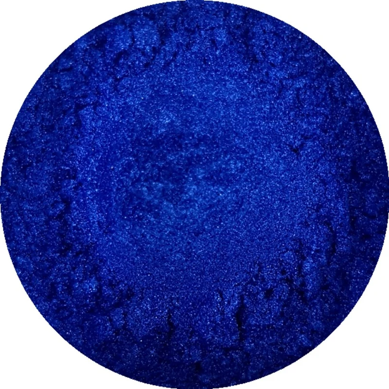 Poudre de mica cosmétique bleu tropical
