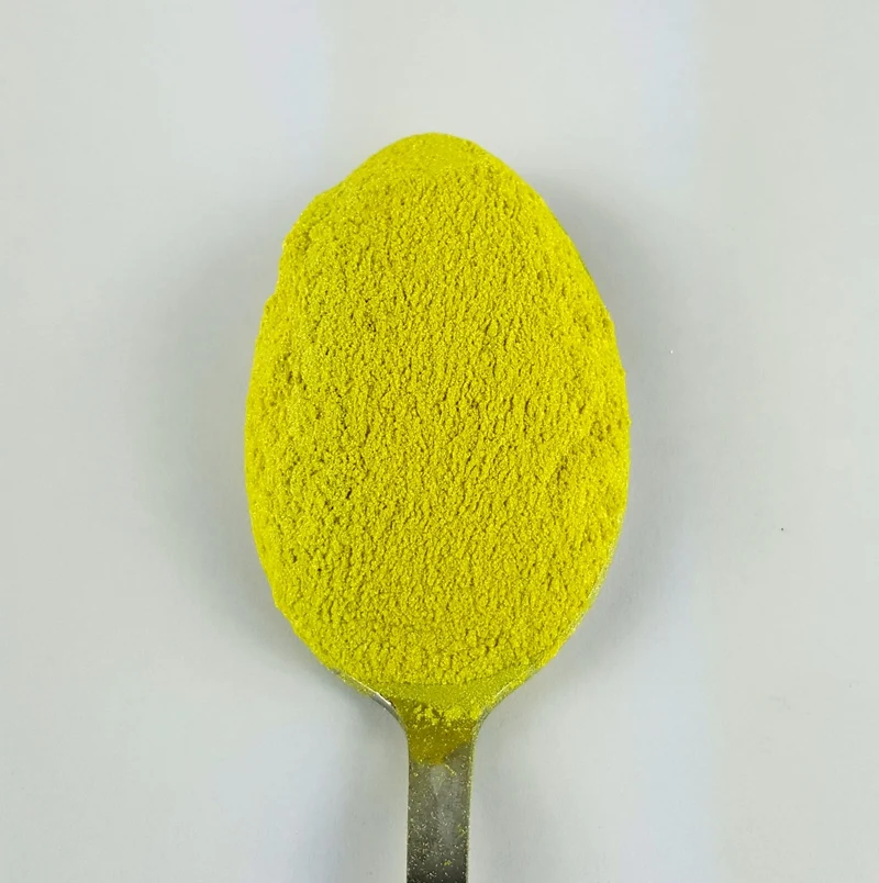 Poudre de mica cosmétique jaune sorbet citron