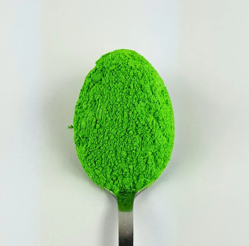 Poudre de mica cosmétique vert pistache