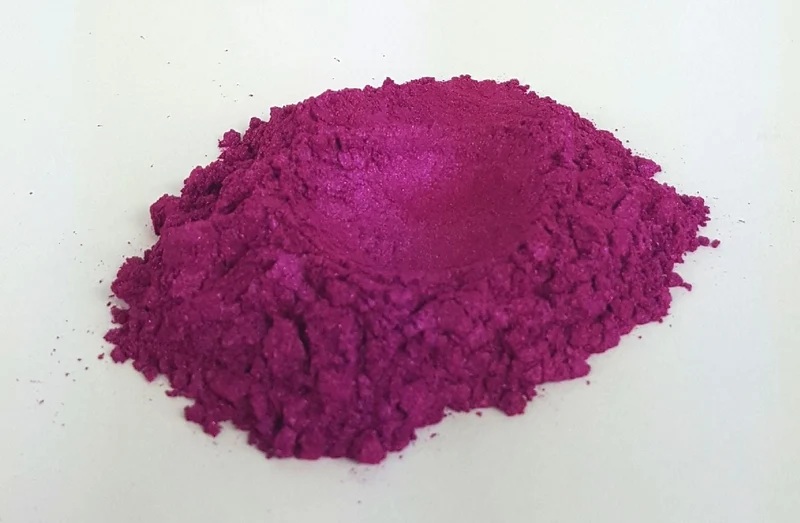 Poudre de mica cosmétique rose burlesque