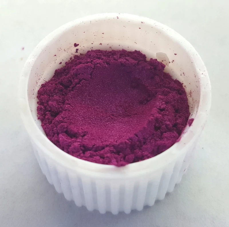 Poudre de mica cosmétique rose burlesque
