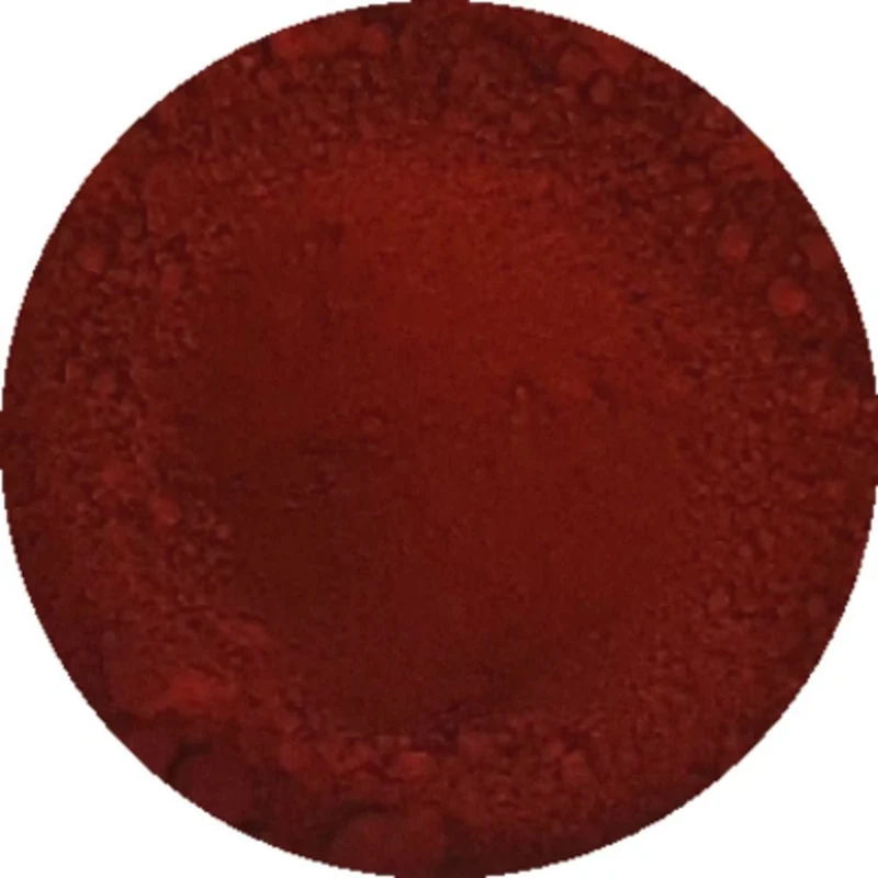 Poudre cosmétique de mica d'oxyde rouge