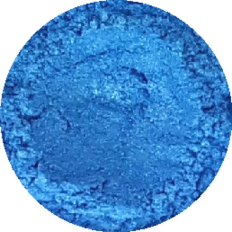 Poudre de mica cosmétique bleu glacier