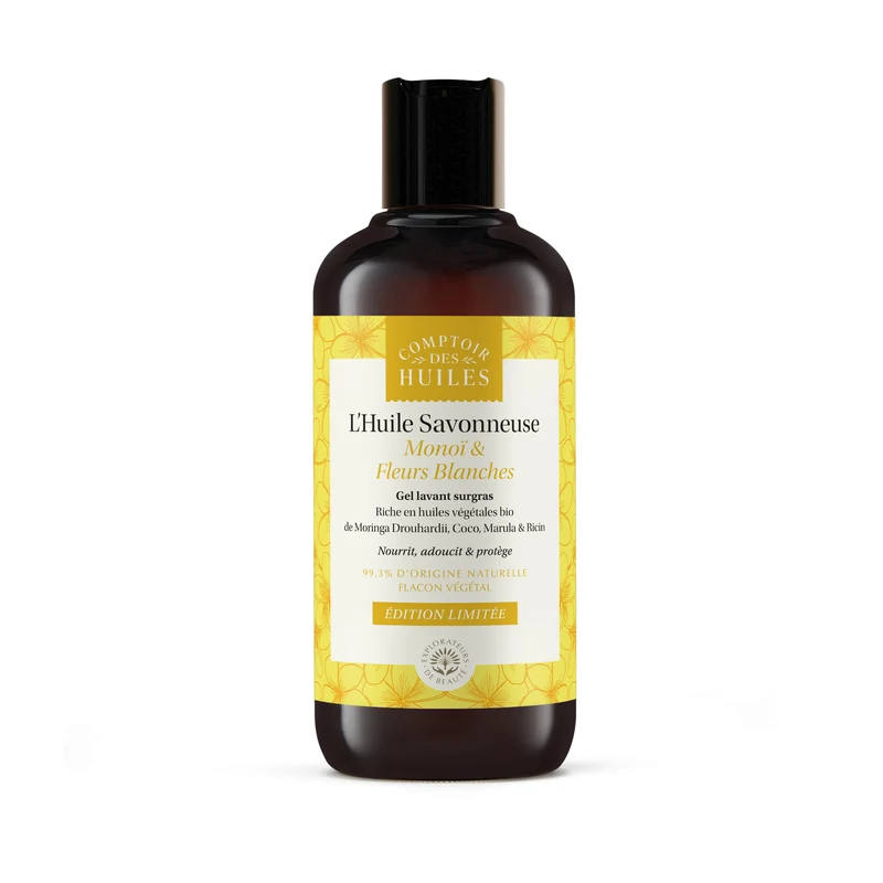 Huile de Douche Monoï Fleurs Blanches [ÉDITION LIMITÉE]