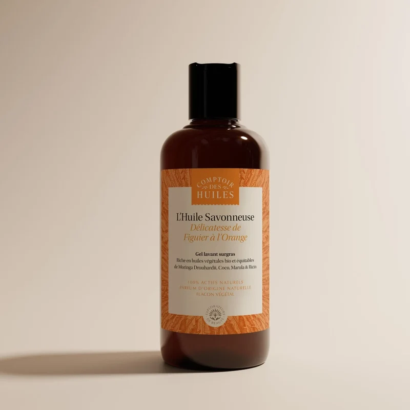 Huile de Douche Figuier à l'Orange BIO
