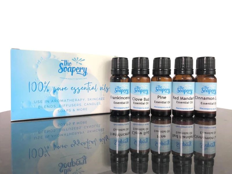 Coffret d'huiles essentielles de Noël
