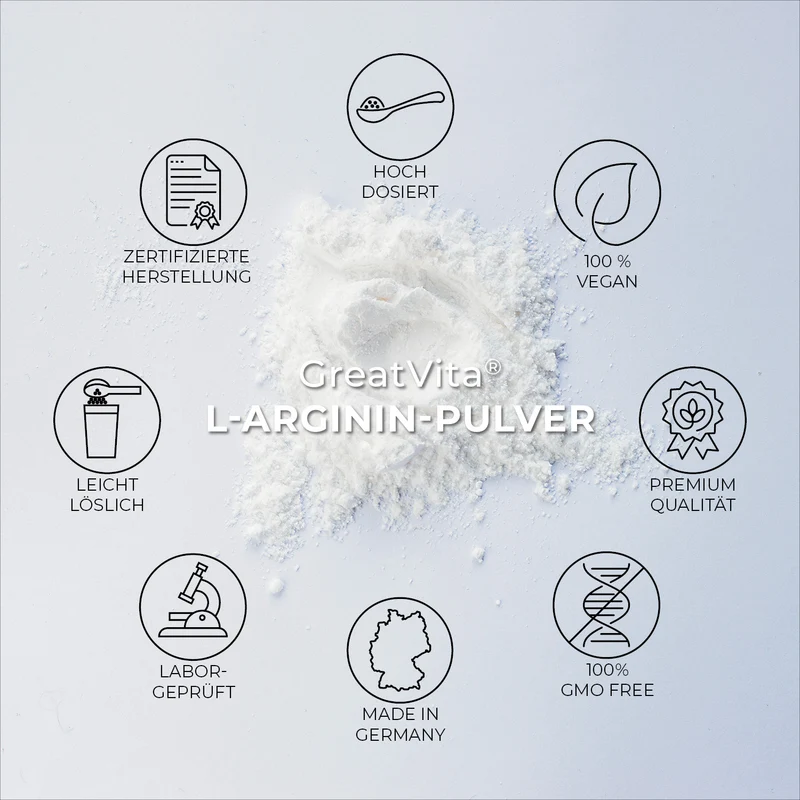 L-Arginin Base Pulver 400 g
