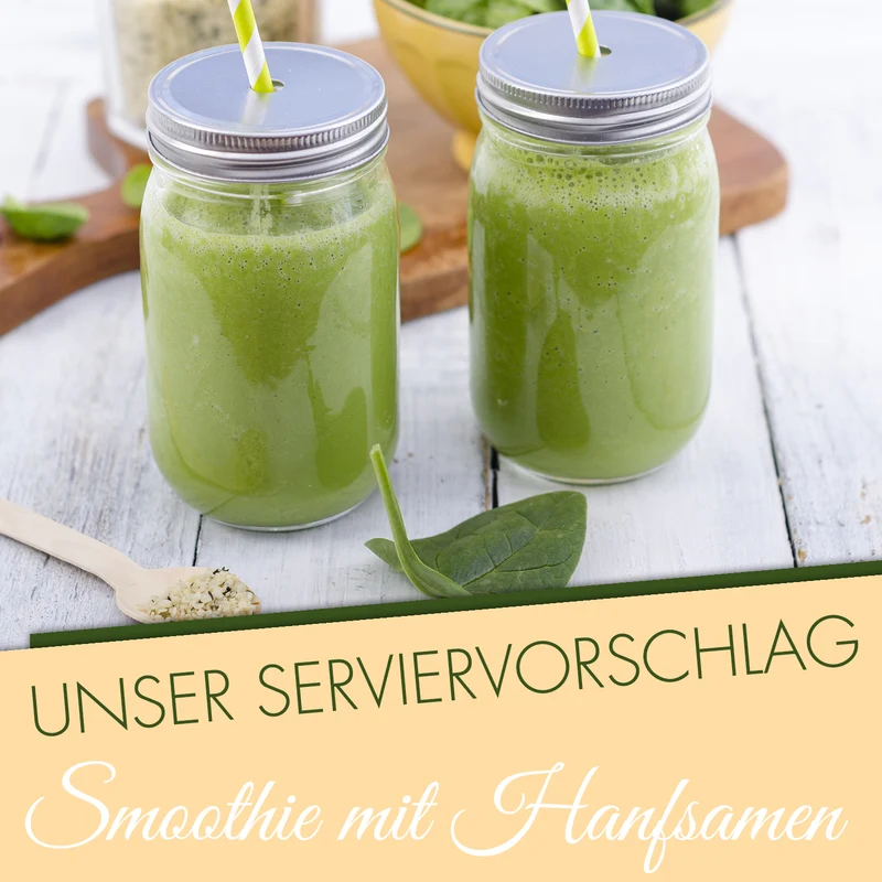 Bio-Hanfsamen – geschält