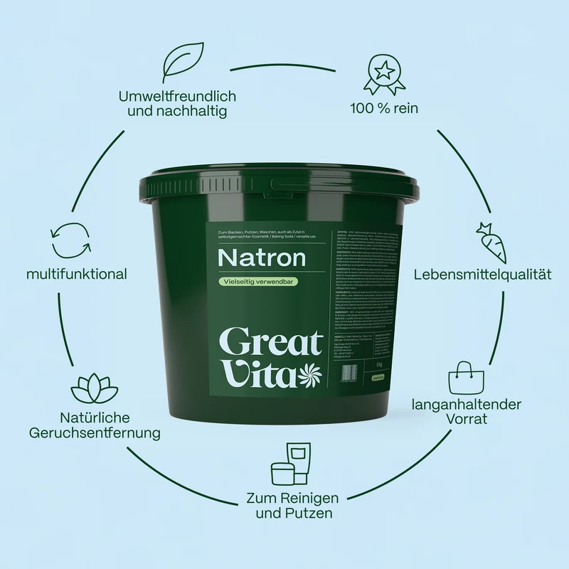 Natron-Pulver – Natriumhydrogencarbonat