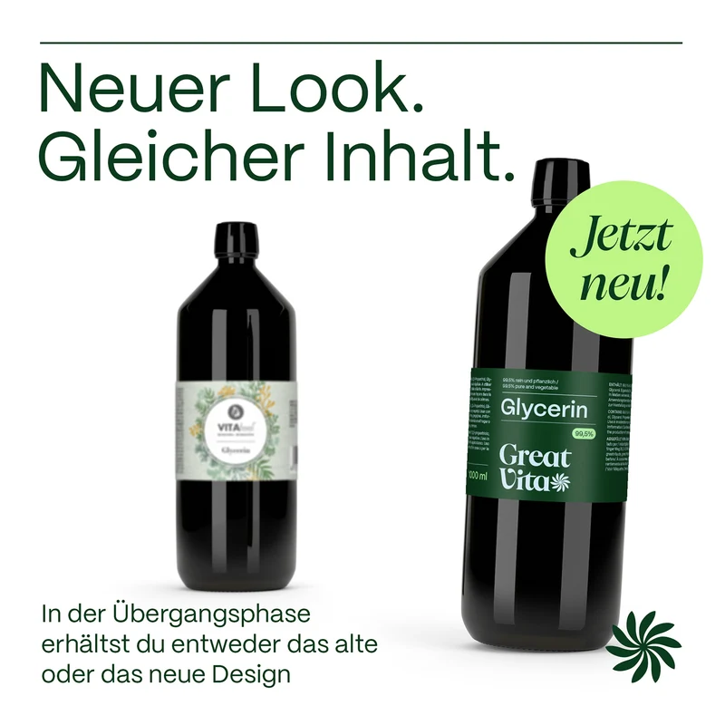 Glycerin - rein & pflanzlich