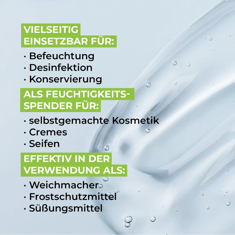 Glycerin - rein & pflanzlich