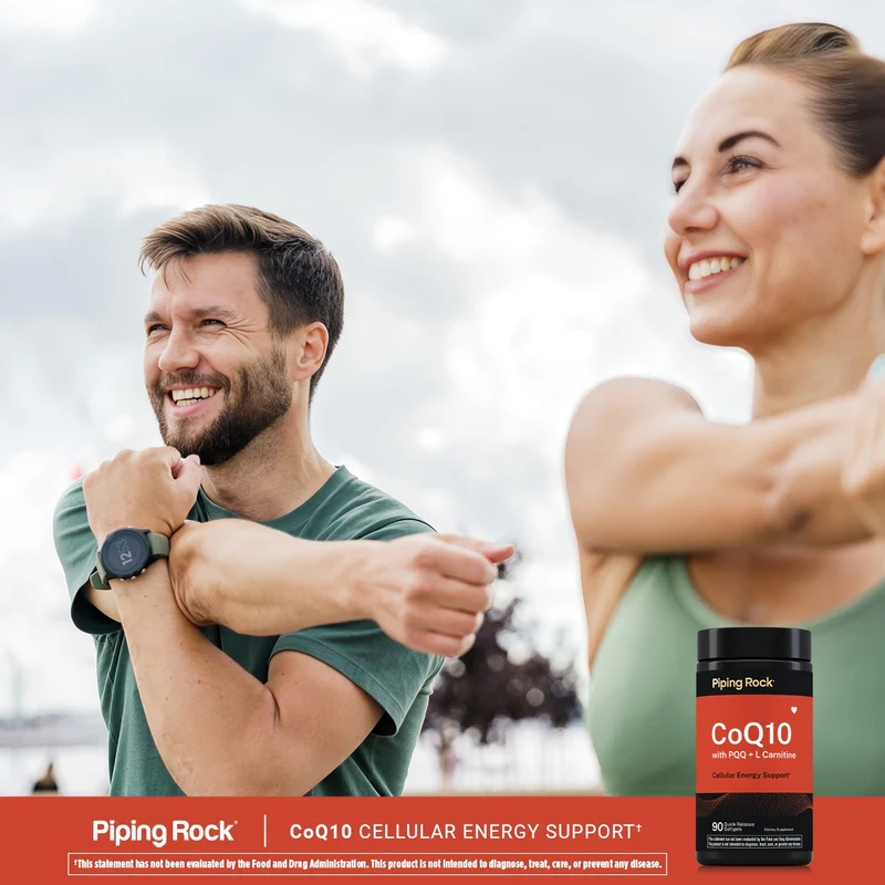 CoQ10 with PQQ + L Carnitine, 90 Quick Release Capsules