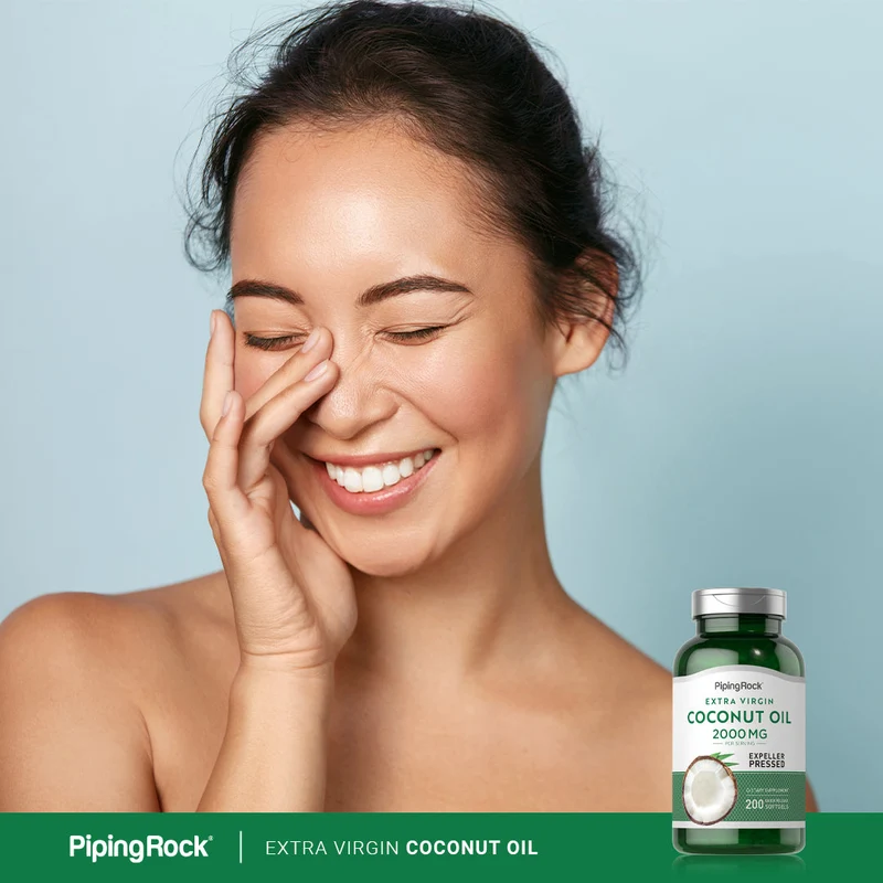 Coconut Oil (Extra Virgin), 2000 mg (per serving), 200 Quick Release Softgels