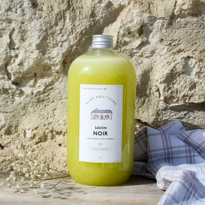Savon noir liquide artisanal