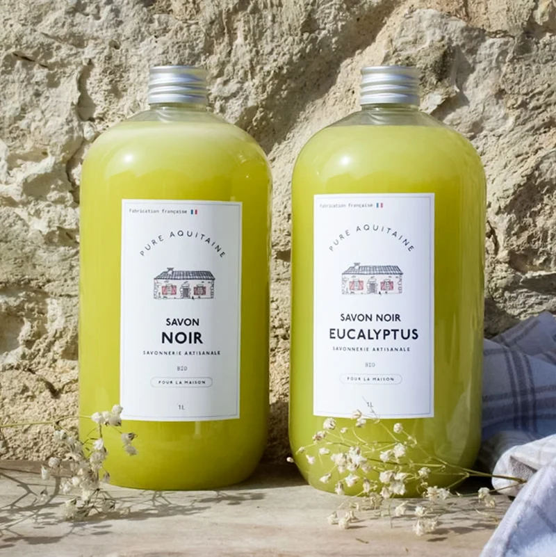 Savon noir liquide artisanal