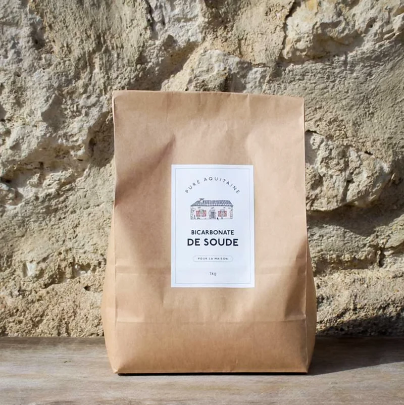 Bicarbonate de soude ménager en poudre