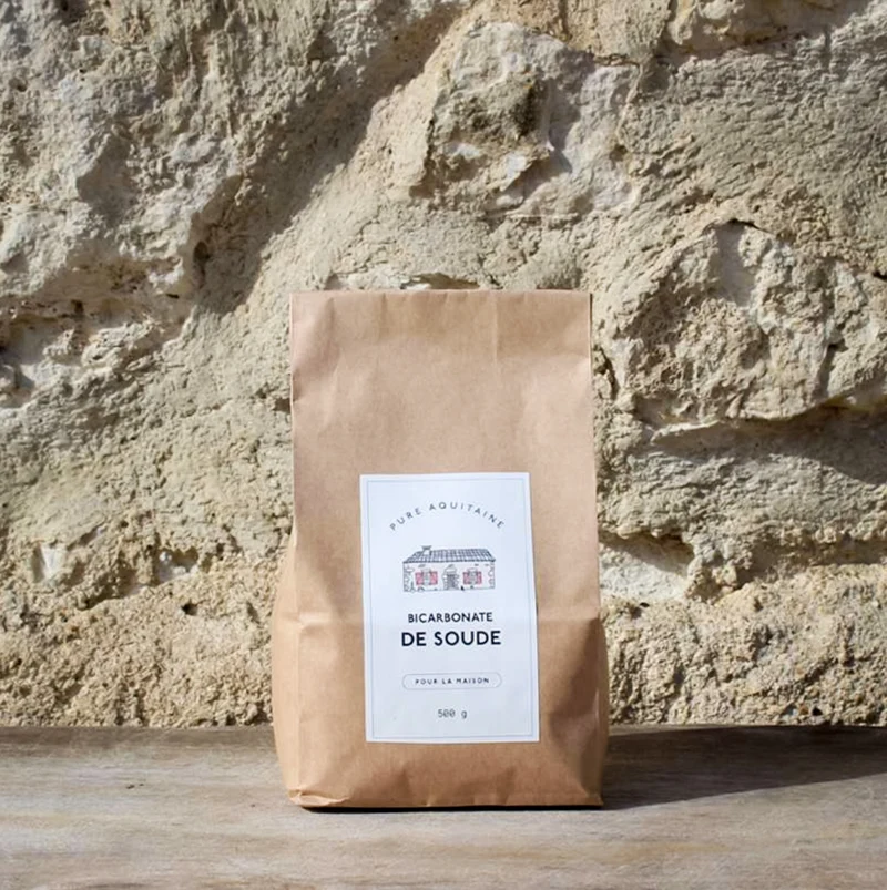 Bicarbonate de soude ménager en poudre