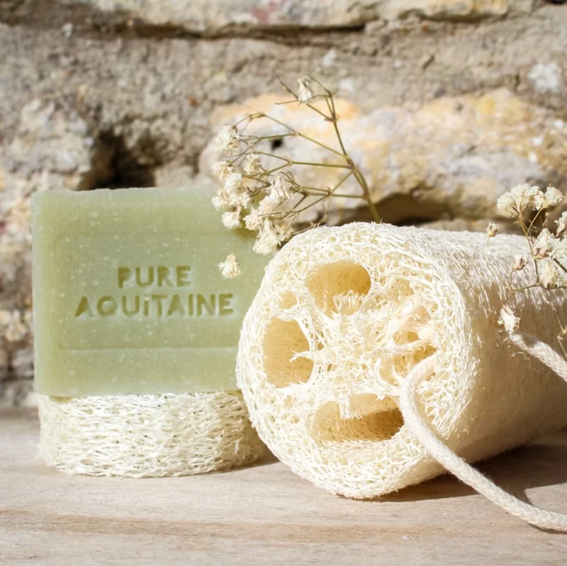 Eponge végétale en loofah naturelle
