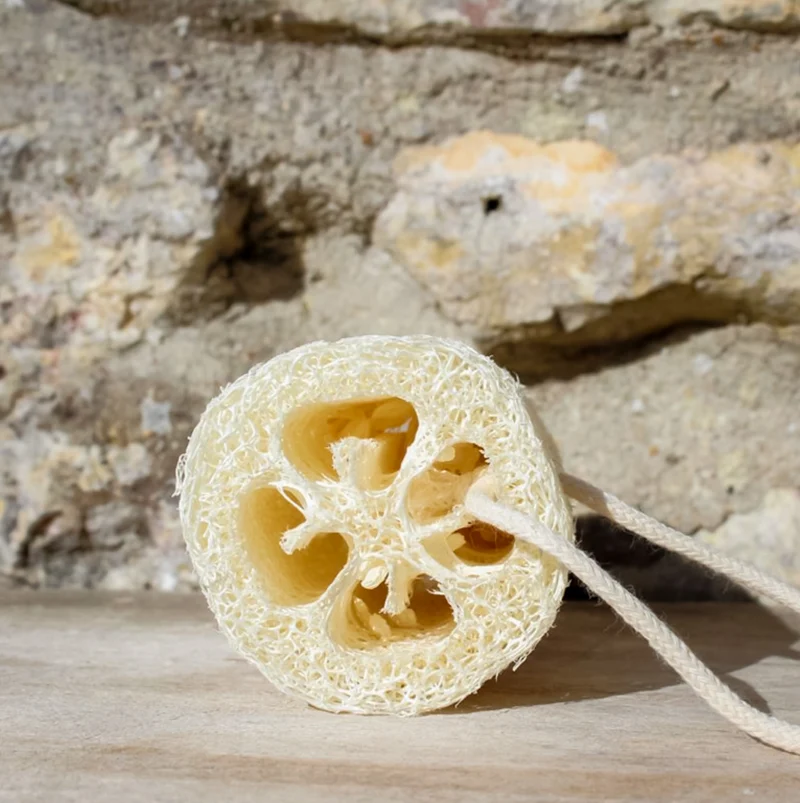 Eponge végétale en loofah naturelle
