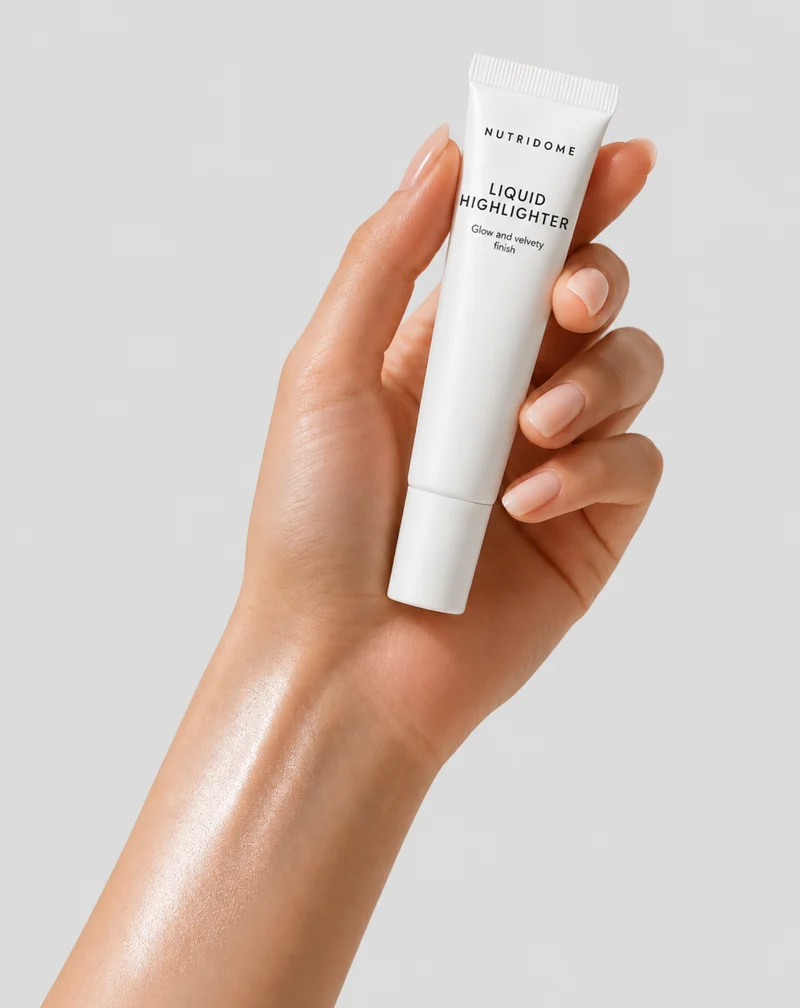 Enlumineur liquide pour le visage et le corps avec effet glow Nutridome