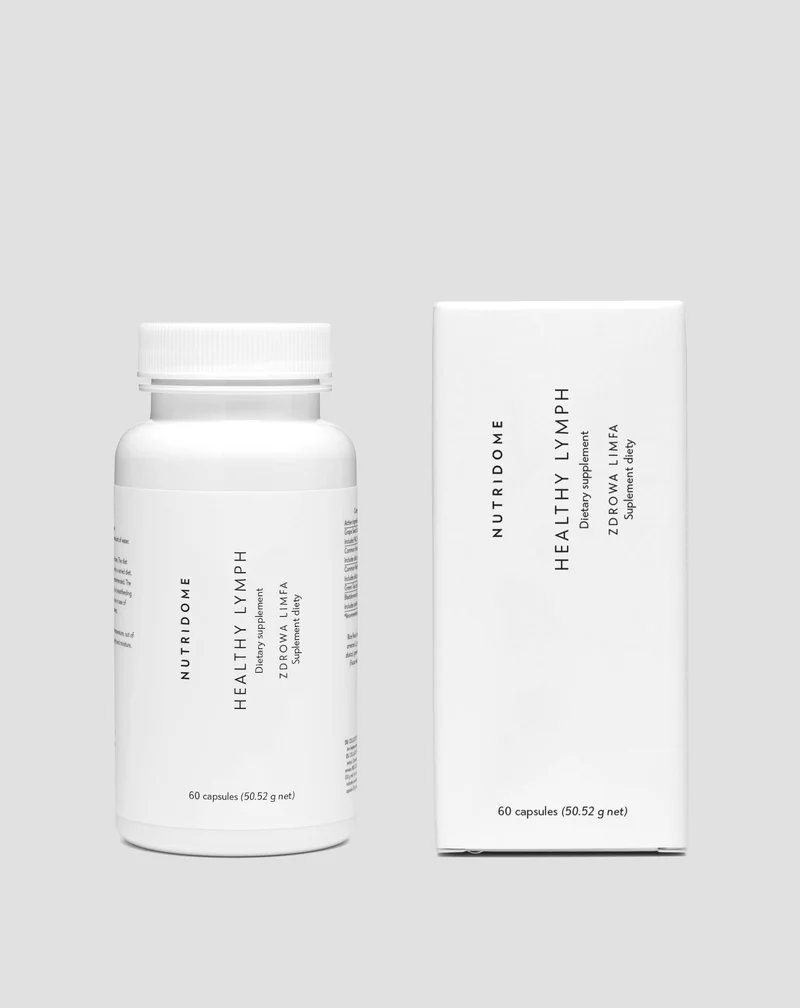 Complément alimentaire pour le système lymphatique, la détoxification et la circulation Lymphe Saine Nutridome 60 pcs.