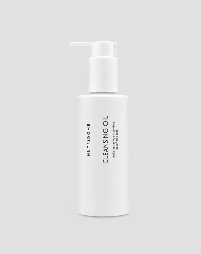 Huile démaquillante nettoyante pour le visage Nutridome