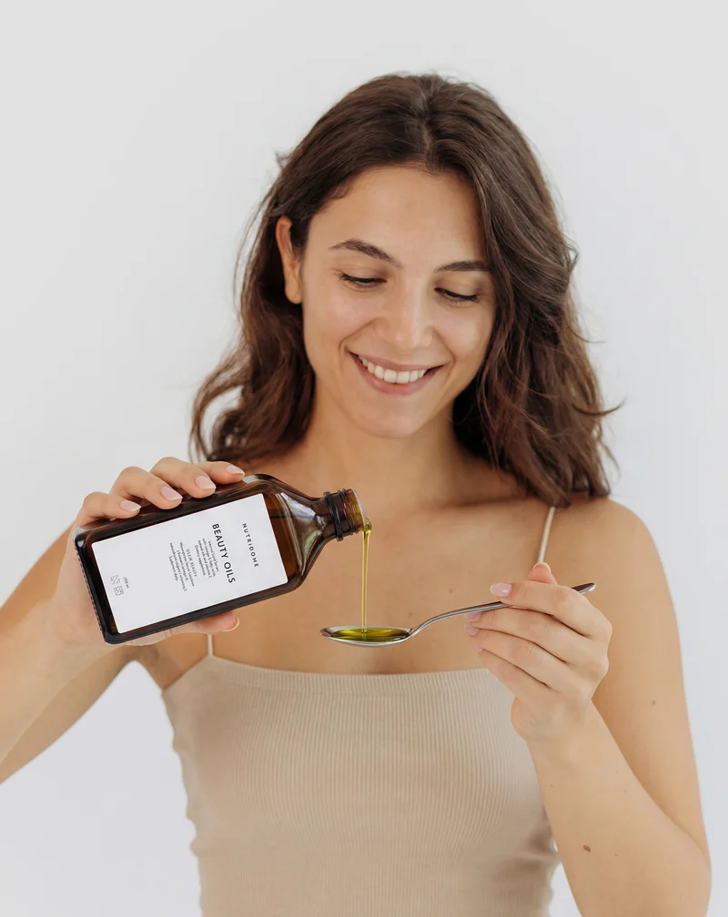 Huiles à boire pour la peau aux Oméga-6 et à la Vitamine E Beauty Nutridome 250 ml