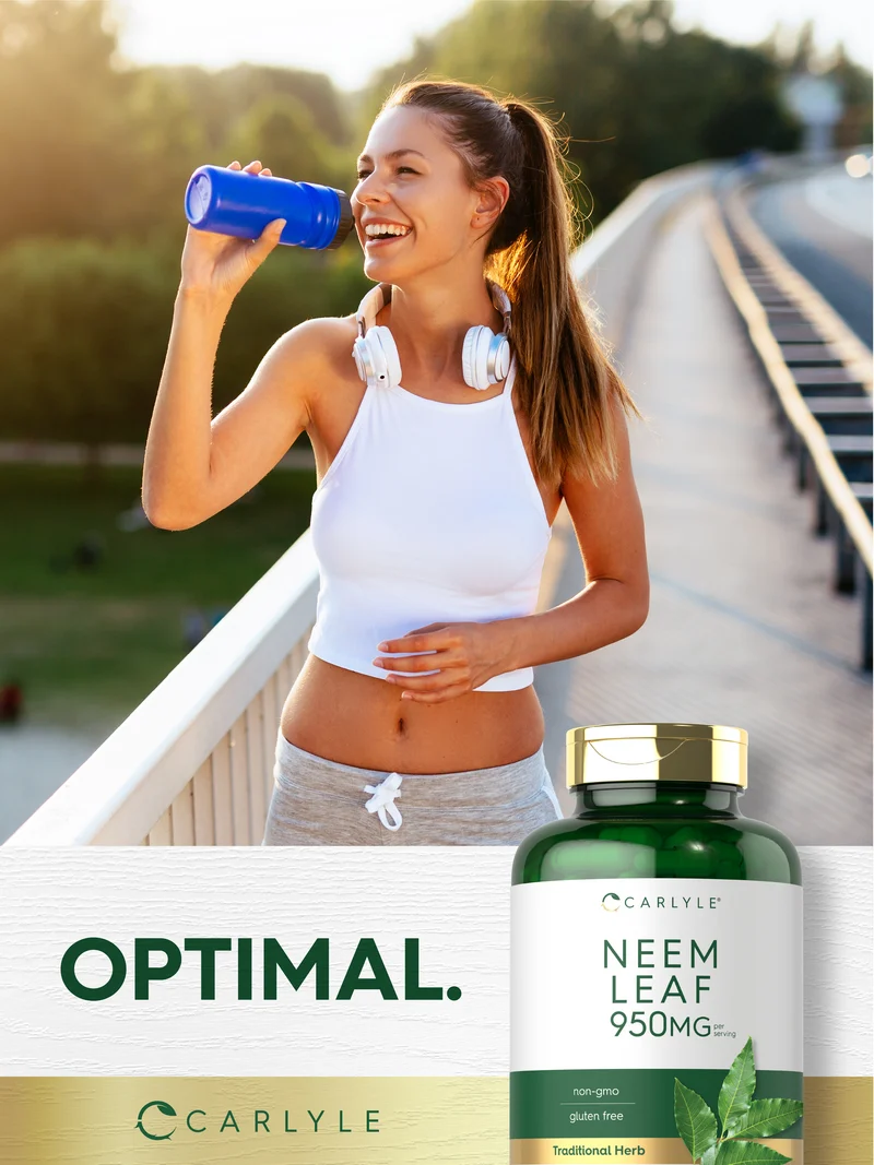 Neem Leaf, 950 mg (per serving), 120 Quick Release Capsules
