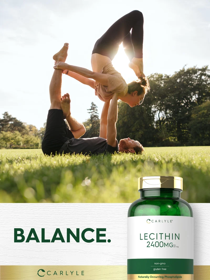 Lecithin - NON GMO, 2400 mg (per serving), 240 Quick Release Softgels