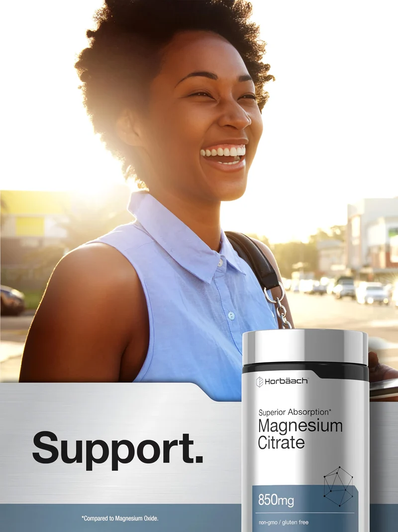 Magnesium Citrate, 850 mg, 120 Softgels