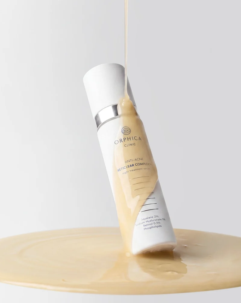 Sérum de nuit pour soutenir la régénération des peaux à tendance acnéique Anti-Acne Orphica Clinic 50 ml