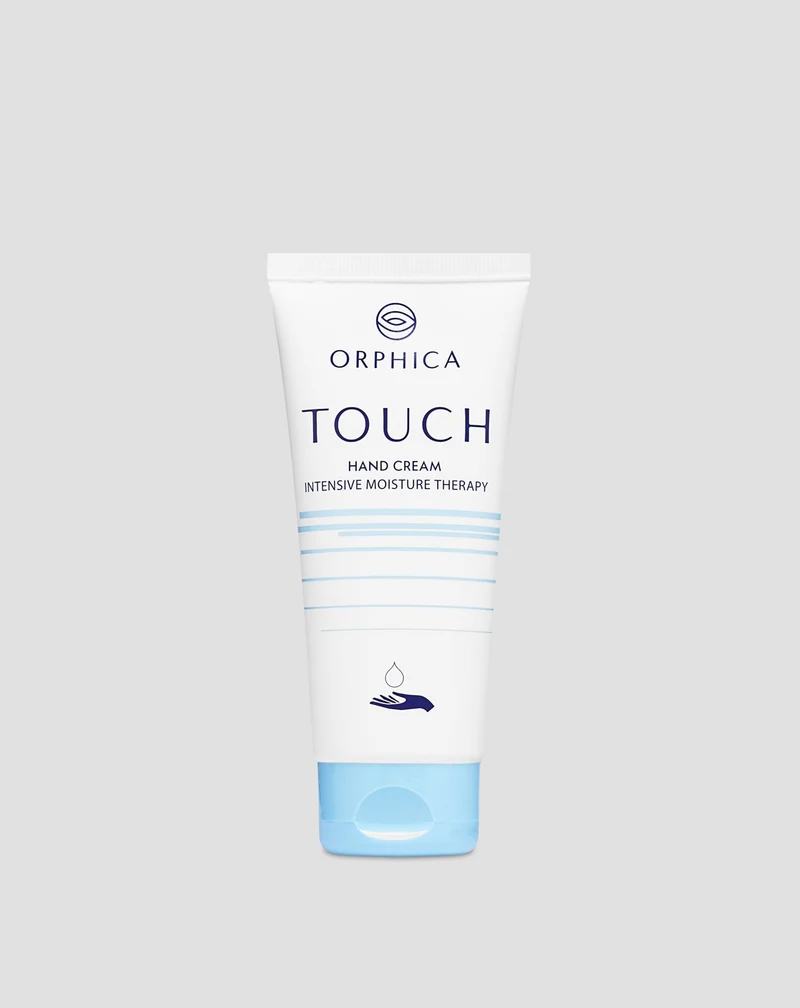 Crème hydratante pour les mains très sèches Touch Orphica à l'urée, au panthénol et à la vitamine E