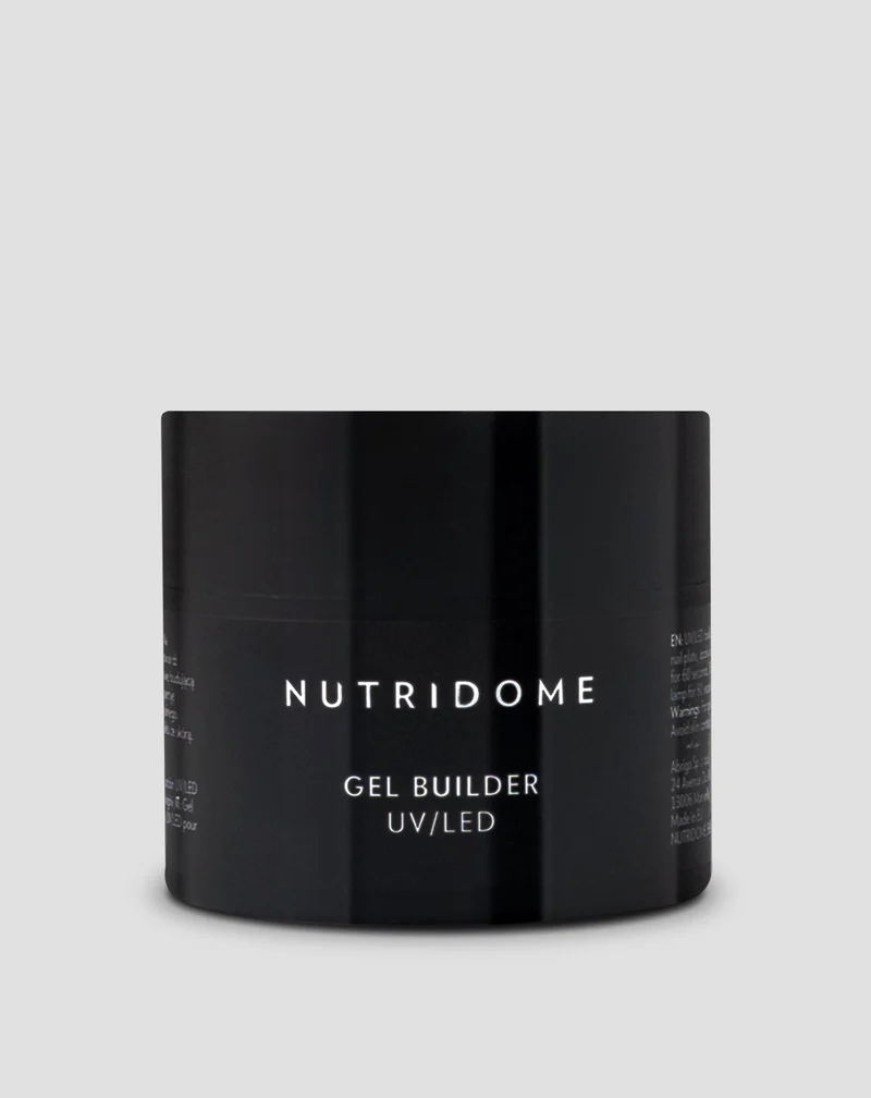 Gel de construction UV/LED pour modelage et extension des ongles Nutridome