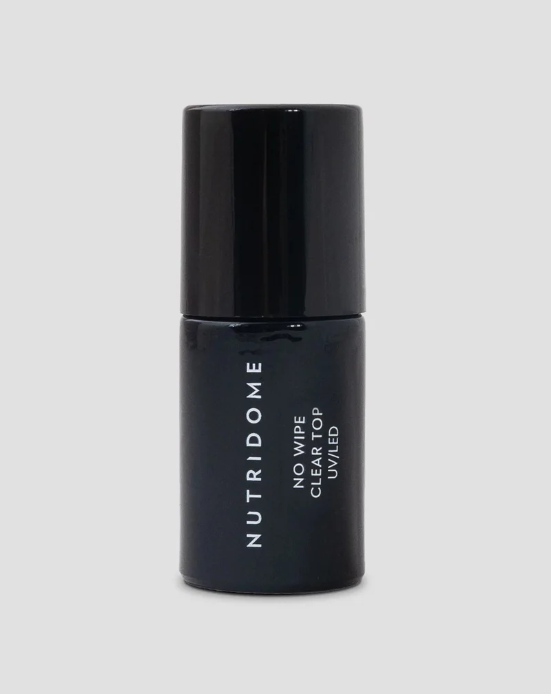 Top coat No Wipe UV/LED sans résidu pour vernis semi-permanent Nutridome