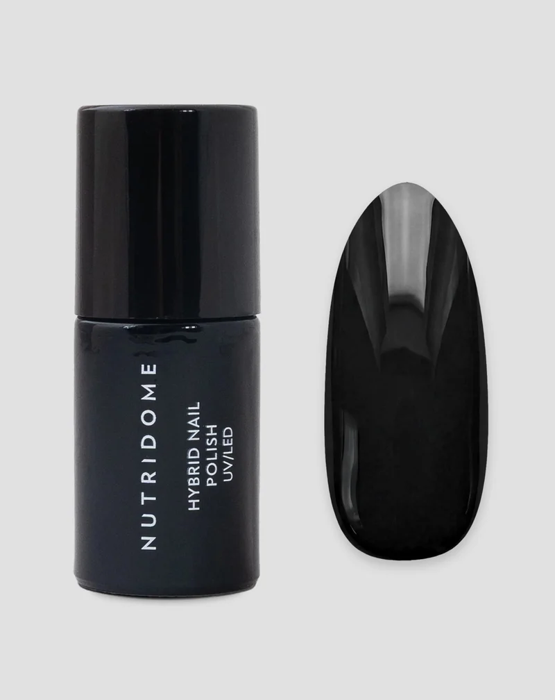 Vernis semi-permanent pour ongles UV/LED Black Elegance 020 Nutridome