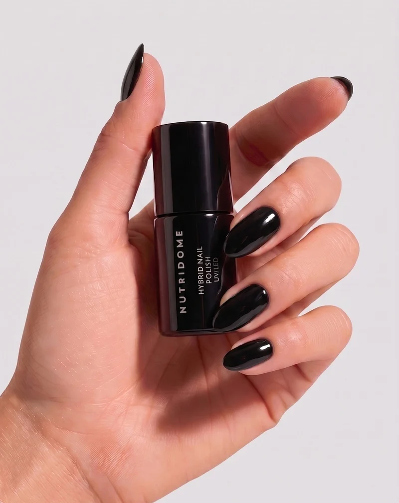 Vernis semi-permanent pour ongles UV/LED Black Elegance 020 Nutridome
