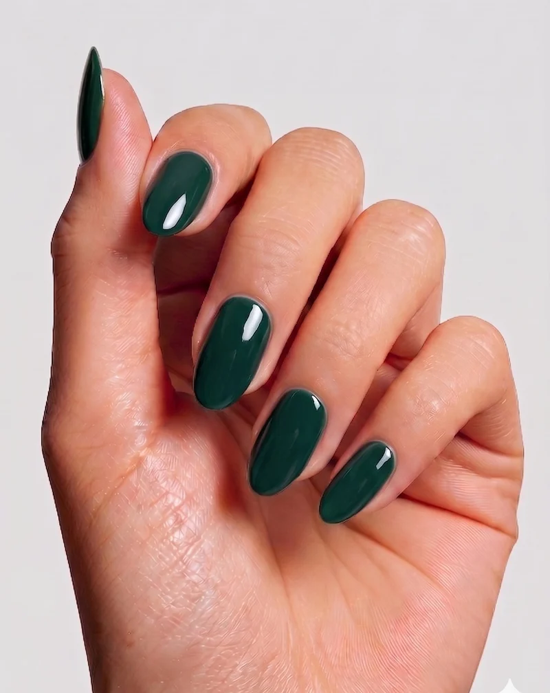 Vernis semi-permanent pour ongles UV/LED Viridian Green 019 Nutridome