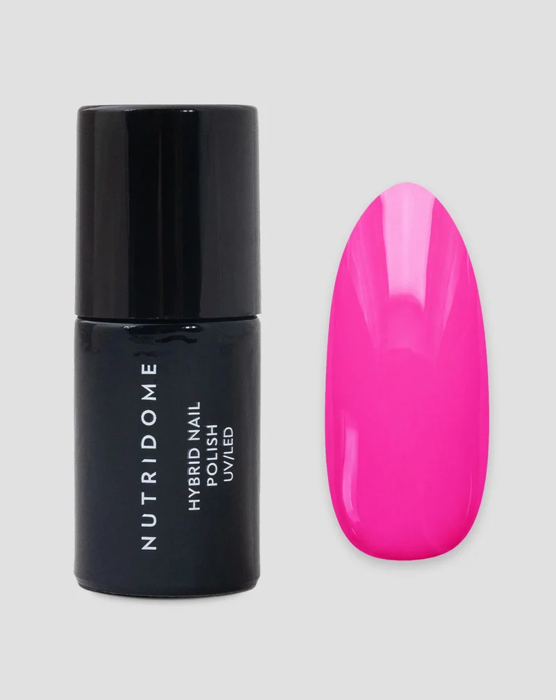 Vernis semi-permanent pour ongles UV/LED Pink Bloom 014 Nutridome