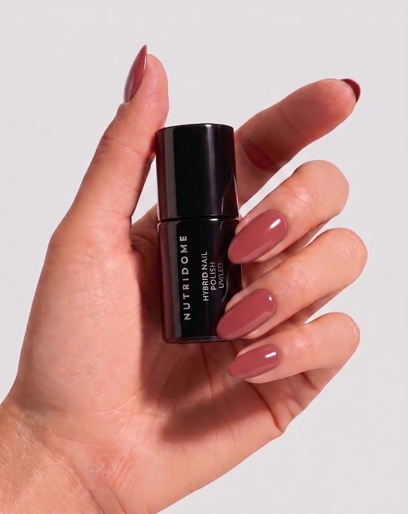 Vernis semi-permanent pour ongles UV/LED Nude Blush 013 Nutridome
