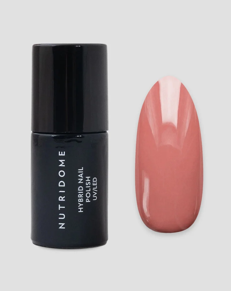 Vernis semi-permanent pour ongles UV/LED Creamy Rose 011 Nutridome