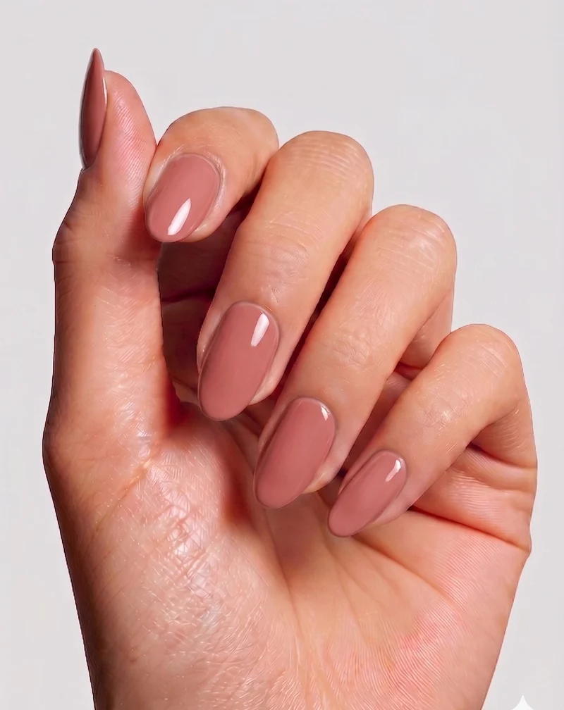 Vernis semi-permanent pour ongles UV/LED Creamy Rose 011 Nutridome