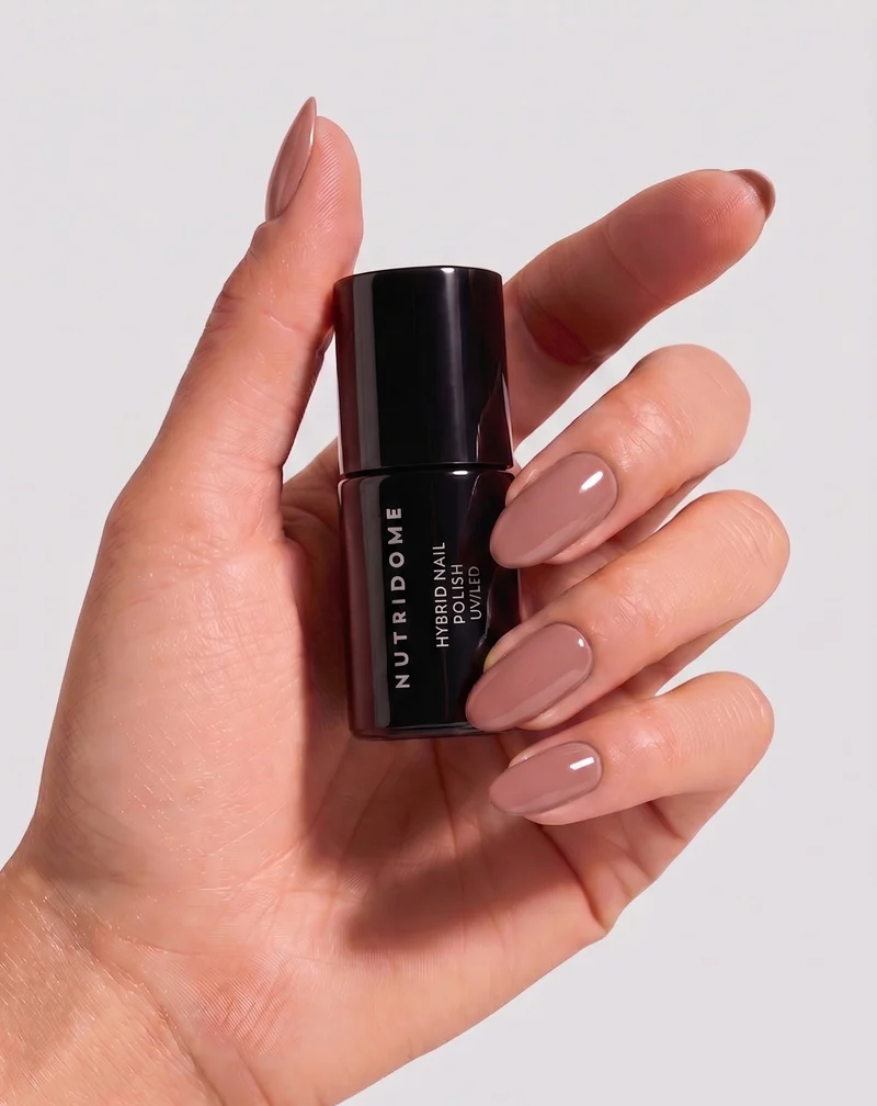 Vernis semi-permanent pour ongles UV/LED Creamy Rose 011 Nutridome