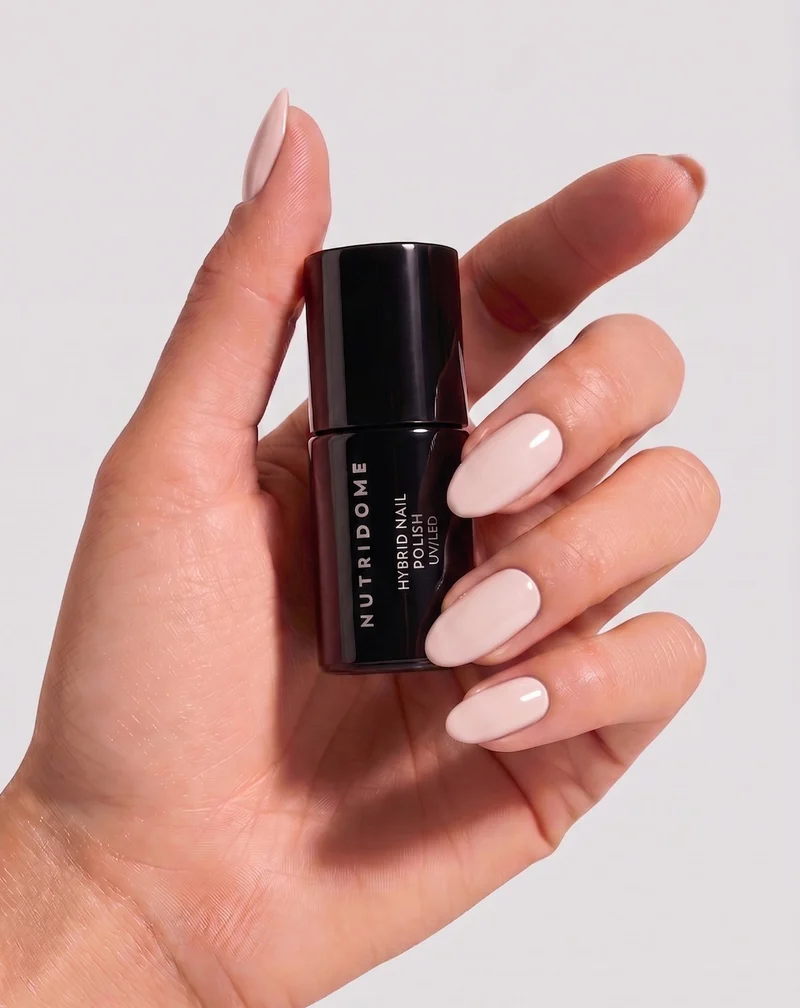 Vernis semi-permanent pour ongles UV/LED French Nude 006 Nutridome